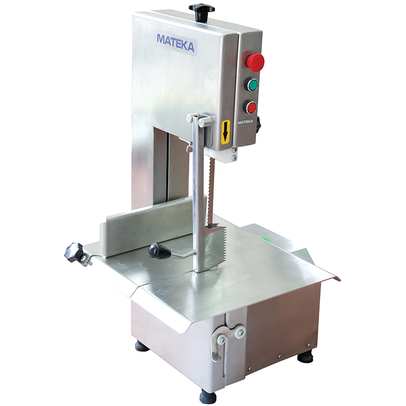 MATEKA KET 211TB Et Kemik Testeresi, Set Üstü, Boyalı Gövde, 400 V